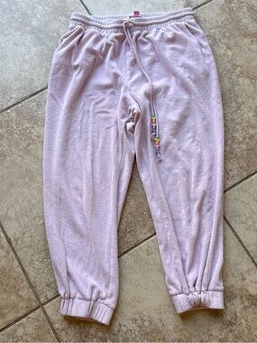 Stoney Clover Lane target collab pink sweatpants used Size M